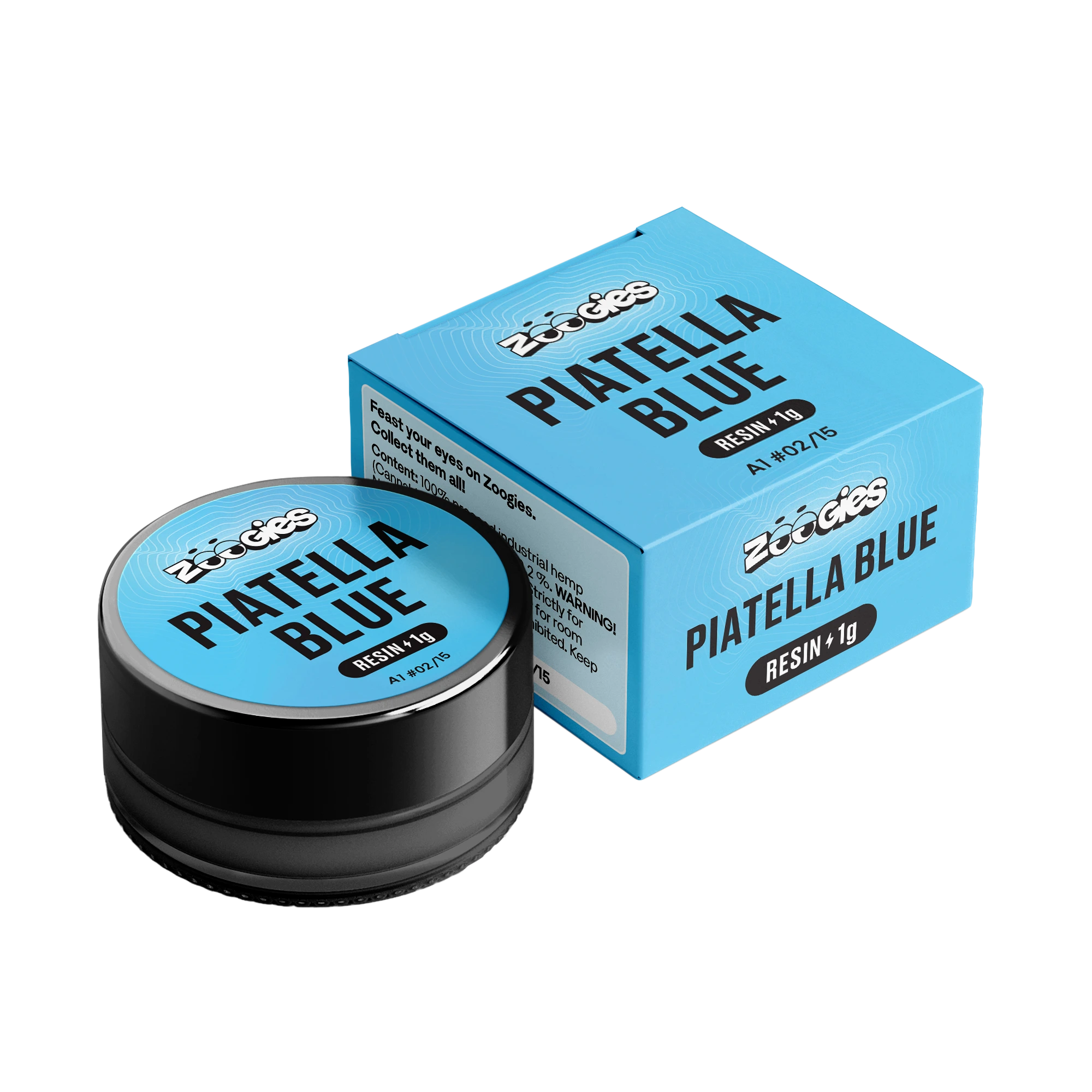 ZOOGIES Resin Piatella Blue