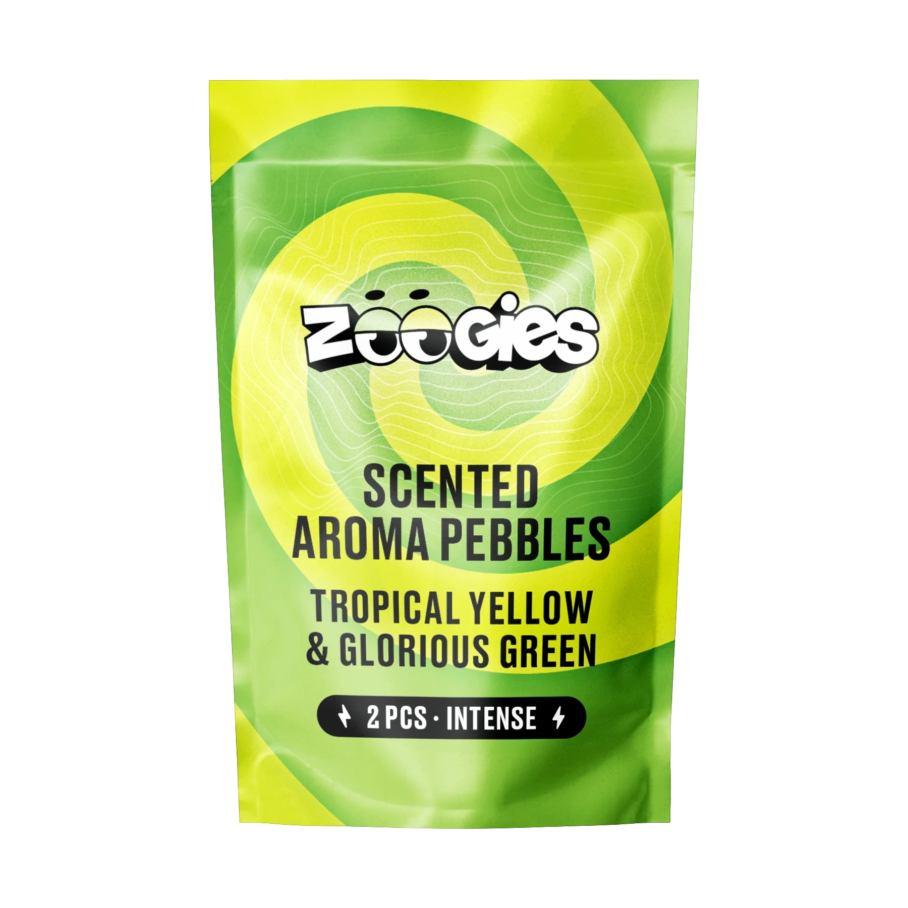ZOOGIES Scented Aroma Pebbles Starter Mix - Tropical Yellow & Glorious Green